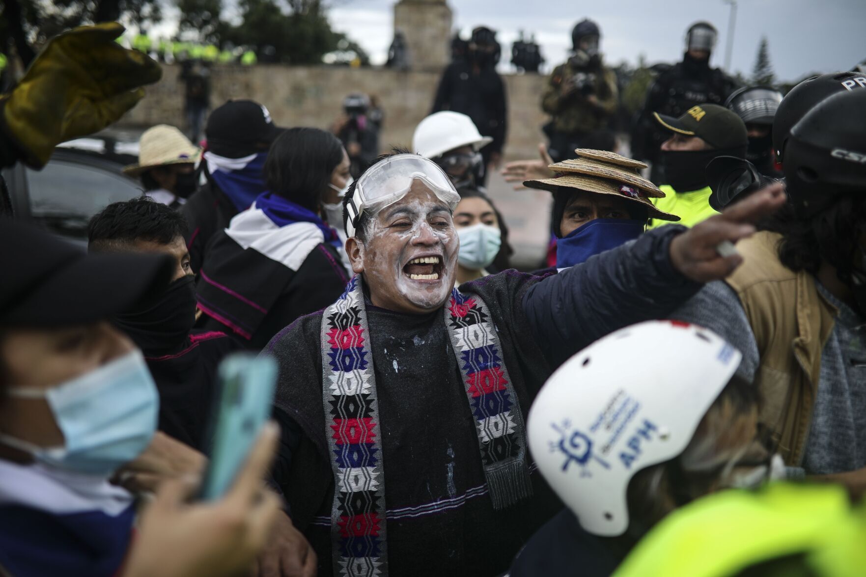 APTOPIX Colombia Protests